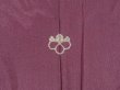 Photo7: 5218T05z510 Vintage Japanese Kimono Silk HAORI Flower Light purple (7)