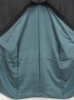 Photo8: 5218T06z770 Vintage Japanese Kimono Silk Men's  Plain Black (8)