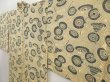 Photo2: 5218T10z460 Vintage Japanese Kimono Silk HAORI Umbrella Cream-Yellow (2)