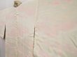 Photo7: 5218T10z460 Vintage Japanese Kimono Silk HAORI Umbrella Cream-Yellow (7)