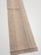 Photo2: 1Q10z30  Japanese Kimono Silk  FABRIC Stripes Light brown 40.9x6.9 (2)