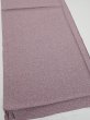 Photo2: 1Q02z60  Japanese Kimono Silk  FABRIC Flower Dull purple 40.2x14.6 (2)