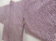 Photo3: 5224T05z570 Vintage Japanese Kimono Silk SHIBORI HAORI  Purple (3)