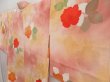 Photo2: 5224T07z600 Vintage Japanese Kimono Silk HAORI Peony Pink (2)