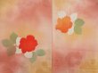 Photo3: 5224T07z600 Vintage Japanese Kimono Silk HAORI Peony Pink (3)