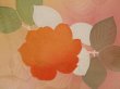 Photo5: 5224T07z600 Vintage Japanese Kimono Silk HAORI Peony Pink (5)