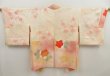 Photo6: 5224T07z600 Vintage Japanese Kimono Silk HAORI Peony Pink (6)