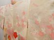 Photo7: 5224T07z600 Vintage Japanese Kimono Silk HAORI Peony Pink (7)