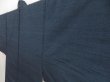 Photo2: 5224T13z880 Vintage Japanese Kimono Silk Men's  TSUMUGI Blue-Gray (2)