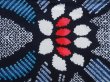 Photo6: 5225T03z480 Vintage Japanese Kimono Cotton YUKATA Flower Indigo (6)