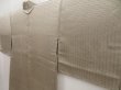 Photo2: 5225T04z520 Vintage Japanese Kimono Silk HAORI Shippo Light brown-gray (2)