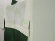 Photo8: 5225T05z560 Vintage Japanese Kimono Silk HAORI Letter box Dark green (8)