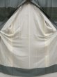 Photo7: 5225T09z550 Vintage Japanese Kimono Silk Men's JUBAN  Celadon (7)