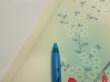 Photo5: 4F07z40  Japanese Kimono Silk  FABRIC Plum branch Light cream 56.3x6.9 (5)