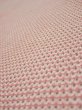 Photo4: 4F07z40  Japanese Kimono Silk SHIBORI FABRIC  Coral pink 55.1x7.3 (4)