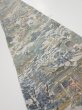 Photo1: 1Y08z40  Japanese Kimono Silk  FABRIC Heian era Gray 59.1x6.9 (1)