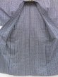 Photo7: 5228T01z540 Vintage Japanese Kimono Cotton  Men's YUKATA  Indigo (7)