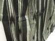 Photo3: 5228T03z360 Vintage Japanese Kimono Cotton YUKATA  Black (3)