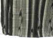 Photo4: 5228T03z360 Vintage Japanese Kimono Cotton YUKATA  Black (4)