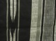 Photo6: 5228T03z360 Vintage Japanese Kimono Cotton YUKATA  Black (6)