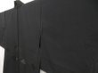 Photo2: 5228T04z290 Vintage Japanese Kimono Silk See through HAORI  Black (2)