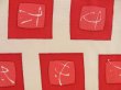Photo4: 5228T06z610 Vintage Japanese Kimono Silk HAORI  Dark red (4)