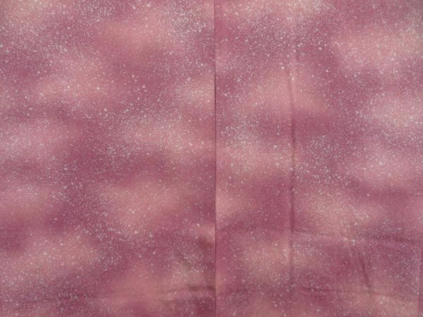 Photo2: 5228T08z540 Vintage Japanese Kimono Silk HAORI  Dull purple (2)