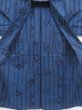 Photo7: 5301T06z500 Japanese Kimono Cotton Men's YUKATA Shogi pieces Dark blue (7)