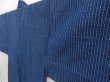 Photo4: 5301T01z450 Vintage Japanese Kimono Cotton YUKATA  Indigo blue (4)