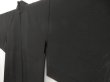 Photo2: 5301T04z300 Vintage Japanese Kimono Silk See through HAORI Maple Black (2)