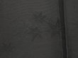Photo4: 5301T04z300 Vintage Japanese Kimono Silk See through HAORI Maple Black (4)