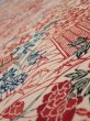 Photo4: 4G02z60  Japanese Kimono Silk  FABRIC Flowers Light cream 40.2x14.8 (4)