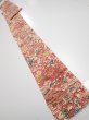 Photo6: 4G09z60  Japanese Kimono Silk  FABRIC Flowers Light cream 92.1x7.3 (6)