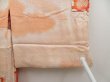 Photo8: 5302T04z540 Vintage Japanese Kimono Silk SHIBORI HAORI  Orangered (8)