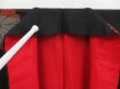 Photo8: 5302T10z910 Vintage Japanese Kimono Silk KOMON Chrysanthemum Black (8)