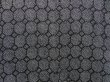 Photo3: 5307T03z460 Vintage Japanese Kimono Silk SHIBORI HAORI  Black (3)