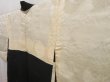 Photo8: 5307T04z630 Vintage Japanese Kimono Silk HAORI Chrysanthemum Black (8)