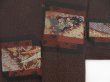 Photo3: 5307T08z660 Vintage Japanese Kimono Silk URUSHI HAORI  Black (3)