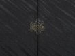 Photo6: 5307T11z590 Vintage Japanese Kimono Silk HAORI  Black (6)