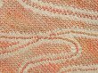 Photo4: 5307T12z440 Vintage Japanese Kimono Silk SHIBORI HAORI Stream Sand beige (4)
