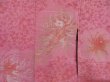 Photo3: 5308T04z790 Vintage Japanese Kimono Silk URUSHI HAORI Chrysanthemum Pink (3)