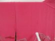 Photo5: 5308T10z470 Vintage Japanese Kimono Silk HAORI Mountain Red-Pink (5)