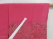 Photo6: 5308T10z470 Vintage Japanese Kimono Silk HAORI Mountain Red-Pink (6)
