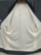 Photo8: 5308T13z410  Japanese Kimono Silk Men's JUBAN Mallet Dark gray (8)