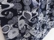 Photo3: 5309T03z470  Japanese Kimono Cotton YUKATA Chrysanthemum Indigo (3)