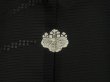 Photo5: 5309T06z360 Vintage Japanese Kimono Silk See through HAORI Bamboo grass Black (5)
