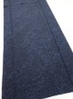 Photo2: 4K04z90  Japanese Kimono Silk  FABRIC Flowers Indigo 62.6x14.8 (2)