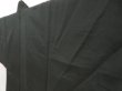 Photo2: 5312T04z330 Vintage Japanese Kimono Silk Men's See through RO HAORI Black (2)
