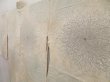 Photo2: 5312T05z750 Vintage Japanese Kimono Silk HAORI Chrysanthemum Sand beige (2)