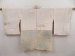 Photo8: 5312T05z750 Vintage Japanese Kimono Silk HAORI Chrysanthemum Sand beige (8)
